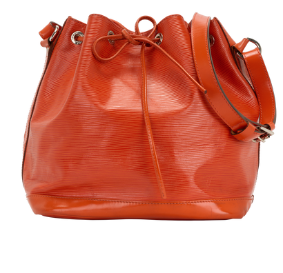 Petit Noe, &pound;495, Handbags, Orange, Leather, Front view
